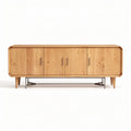 Mobile contenitore in legno di quercia per soggiorno o ufficio – 150 x 40 x 70 cm